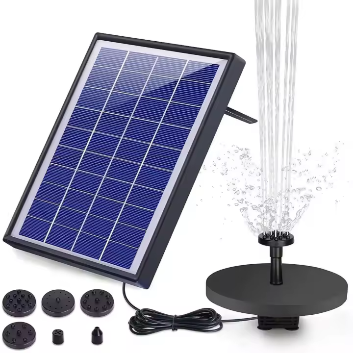 Bomba de Potencia de Fontana de 12W Piezas de Tubo de Rociado DIY para Baño de Pájaros, Acuario de Peces, Estanque, Jardín - 1