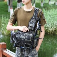 Bolsa de montañismo, equipo de pesca, bandolera, riñonera de escalada para horquillas - details 0