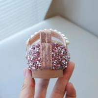 Zapatos de cuero con diamantes de imitación brillantes para niñas, zapatos de cristal para niñas, zapatos planos de vestir para niñas, fiesta de boda, perlas, abalorios ostentosos - details 27
