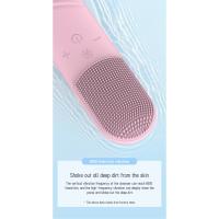 Cepillo Facial de Silicona Eléctrico Recargable por USB, Impermeable, Limpieza Profunda, Exfoliación y Masaje, Adecuado para Piel Sensible Herramienta de Cuidado de la Piel de Belleza - details 5