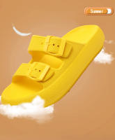 Sandalias de plataforma gruesa con hebilla ajustable para mujer, zapatos de playa, zapatillas de baño, toboganes de suela plana de EVA suave, talla grande 36-47 - details 6