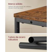 Mesa Adicional de Alta Gama con Multienchufe Mesa Estrecha de 3 Estanterías para Espacios Pequeños - details 13