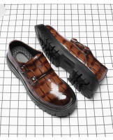 Zapatos de herramientas para hombres de plataforma británica zapatos de cuero retro de moda - details 8