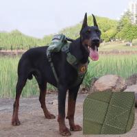 Suministros para gatos, conjunto de correa reflectante para perros, Anti Escape, sin tirones, arnés para perros grandes, chaleco, cuerda de tracción ajustable transpirable para perros y cachorros - details 8