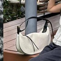 Mochila de Verano Leten Gran Capacidad Cruzado para Mujeres Diseño Paisley de Lujo Forro de Cuero - details 5