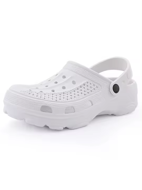 Hombres Agujero Zuecos Zapatillas De Los Hombres Zapatos De Jardín Para Los Hombres Arco Apoyo Diapositivas Verano Moda Playa Zapatillas Antideslizante EVA Zapatillas - 1