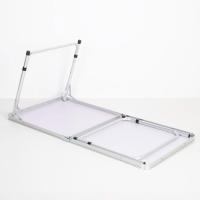 Mesa Plegable, Malva, 120x60x54/60/70 cm, Altura Ajustable, Topes Antideslizantes, Soporta 30 kg, Cierre Seguridad, Asa Mano Transporte, Mesas de Camping, Playa, Jardín (63088) - details 5