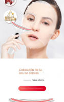 Instrumento de belleza para cuello multifunción con luz en color Instrumento de masaje para cara y cuello - details 2