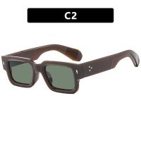 Gafas de sol de moda de verano con montura cuadrada, regalos para él y para ella, gafas de sol de protección solar para exteriores de otoño para mujer, artículos básicos de viaje, gafas de verano para el regreso a la escuela, Coolfashionguy 70s - details 3