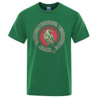 Camiseta de Manga Corta para Hombre, Camisa con Estampado de Cuervo Vikingo del Rey Ragnar, Estilo Informal y Hiphop, Ropa Veraniega, Cómoda y a la Moda, Año 2022 - details 10
