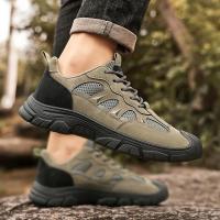 Zapatos de Senderismo Ligeros y Transpirables Zapatillas Deportivas Antideslizantes para Hombres - details 10
