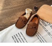 Mocasines planos de tela con lazo Simple para niños, zapatos de princesa de estilo minimalista, antideslizantes y resistentes al desgaste, novedad de 2024 - details 8
