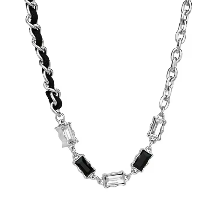 Collar de Acero Inoxidable Premium Diseño Versátil de Hip Hop Elegante y Exclusivo para Hombres - 1