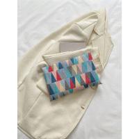 Glovento - Bolsos para Mujer Cuadrados, Estampado Geométrico, Decoración Metálica, Moderno y Elegante - details 1