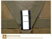 Mochila Táctica de 35L Impermeable, Anti-Robo, Ideal para Senderismo, Ski, Actividades al Aire Libre Para Hombres y Mujeres - details 27