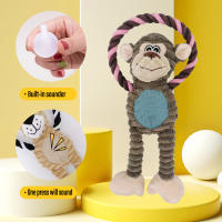 Juguete de Peluche para Perros Juguete Interactivo Resistente a Mordiscos Limpieza Dental - details 8