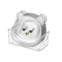 Little Bear Dinner Plate Cartoon Shape Bear Spit Bone Dish Desktop Trash Tray Snack Food Residue Fruit Plate Kitchen Tableware - details 1