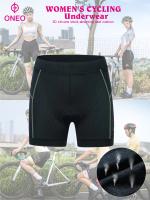 Pantalones Cortos de Ciclismo para Mujer - ONEO de Alta Elasticidad, Poliéster/Spandex Transpirable, No Transparente, Diseño de Bloques de Color con Almohadilla de Absorción de Impactos de Silicona 3D, Ideal para Montar al Aire Libre - details 16