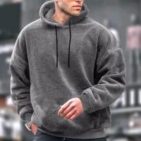 Moda Casual Hombre Con Capucha Otoño e Invierno Camiseta Tops Sudadera Casual - details 1