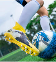 Zapatos de Fútbol de Alta parte Superior de la Juventud AG Spikes Estudiante Zapatillas de Deporte al Aire Libre - details 14