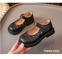 Zapatos de cuero para niña, calzado de vestir suave y Chic, con recortes de corazón, Princesa, Moda de Primavera y otoño, 2024 - details 8