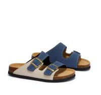 Sandalias planas de mujer con soporte para el arco, 2 hebillas ajustables, zapatos, suela de goma antideslizante - details 17