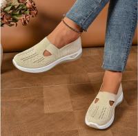 Zapatos para caminar de malla ventilada para mujer, suela cómoda y moderna, superficie suave, ligeros y cómodos, para personas mayores, nuevos - details 17