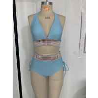 Traje de baño sexy para mujer, traje de baño de bikini de dos piezas con cintura adelgazante, superventas - details 11