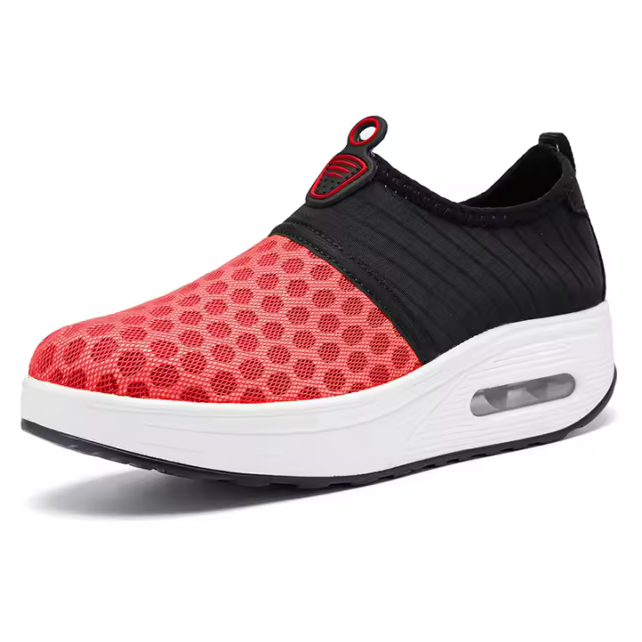 Zapatillas deportivas con amortiguación de aire para mujer, zapatillas ligeras para caminar con soporte para el arco - 1