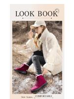 Botas de nieve cálidas antideslizantes para mujer, botines impermeables al aire libre, zapatos de senderismo de piel, zapatillas de felpa con cordones, Invierno - details 7