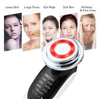 Masajeador Facial de Microcorriente EMS Terapia de Luz Roja Fotón Levantamiento Facial - details 3