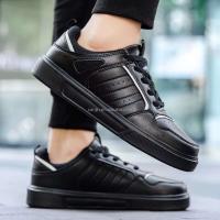 Nuevas zapatillas de deporte negras al por mayor para hombres Odm Oem precio bajo fábrica JINJIANG haga que sus zapatos casuales marca famosa 38-45 personalizar - details 12
