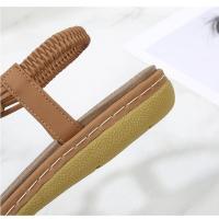 Sandalias de Tacón Alto de Verano 2025 Estilo Bohemio Chic de Madera Tejida Talla Grande - details 40