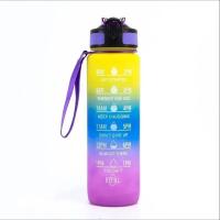 Botella de Agua Deportiva a Prueba de Fugas 32 Oz Horas de Beber Paja Ideal para Fitness Gimnasio Al Aire Libre - details 5