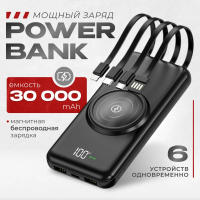 Batería Externa Inalámbrica de 30000mAh con Pantalla Digital - details 5