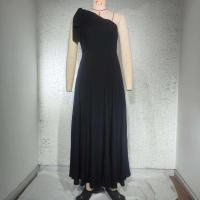 Vestido Largo Sin Mangas de Verano de Color Sólido Cuello de Diadema a la Moda - details 34