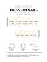 24pcs Uñas Postizas De Almendra Con Gel Colorido Adhesivo Detachable Y Reutilizable Con Herramienta De Empuñadura Para Mujeres Y Niñas - details 15
