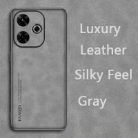 Teléfono de cuero retro para Xiaomi Poco F6, funda protectora a prueba de golpes y prevención de caídas - details 5