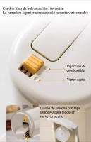 Tanque de aceite especial a prueba de fugas de cocina 550ml puede verter contenedores de cocina rociables - details 0