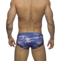 Jessborn bañador de camuflaje para hombre, pantalones cortos de cintura baja, sexy, a la moda, para Fitness, para surfear, para primavera - details 3