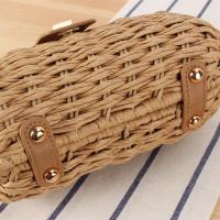 Nuevo 2025 bolsa tejida nicho estilo extranjero cuerda de papel bolsa tejida versátil mensajero playa vacaciones bolsa de playa - details 3