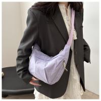 Bolso cruzado Hobos de Color sólido a la moda, bolso de hombro informal de alta capacidad, bolso de viaje ligero Simple para ir al trabajo - details 5