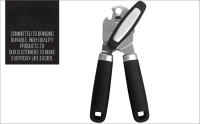 manual black can opener for cans
