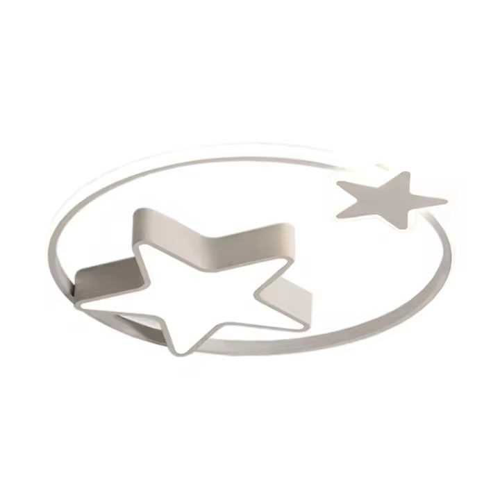 Lámpara de techo LED creativa, diseño de cielo estrellado, intensidad regulable, fácil de instalar, para salón, dormitorio, viene - 1