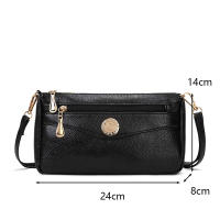Bolsos Bandolera para Mujeres de Cuero PU Bolsas de Mensajero Femininas con Múltiples Bolsillos Bolsa de Hombro para Damas Forma Cuadrada - details 25