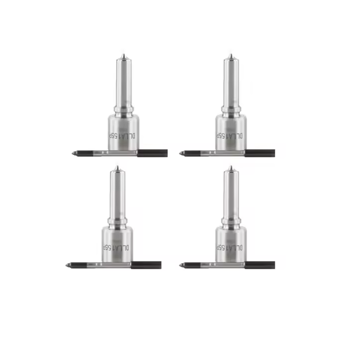Inyector de Inyección Común Rail 4Pcs Accesorios para Automóviles Compatibles con Mercedes Benz DLLA155P2400 - 1