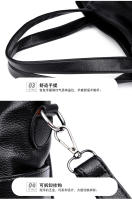 Bolsos de hombros Bolsos de mujer Bolsos de mano versátiles de moda Bolsos de mensajero de mano de cuero suave - details 25