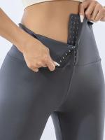 Tiburón con cordones, cintura alta, compresión, levantamiento de cadera, pantalones de yoga, europeo americano, otoño e invierno, muñeca Barbie - details 0
