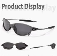 Gafas de sol polarizadas para hombre y mujer, lentes de metal Retro, a la moda, de lujo, para conducir, pescar, viajar, Golf, bicicleta - details 8