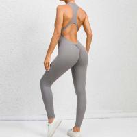 Conjunto de yoga sin costuras para mujer, yoga para mujer, sujetador deportivo acanalado, body de gimnasio, tres piezas de ropa deportiva, 1/2 pieza. - details 5